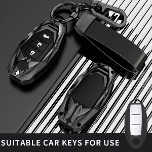 for Nissan Key Fob Cover Case Protector for Leaf, Micra, Qashqai, Juke, J10, J11, X-Trail, T32, Versa, Patrol, T31, Kicks, Tiida - Image 4