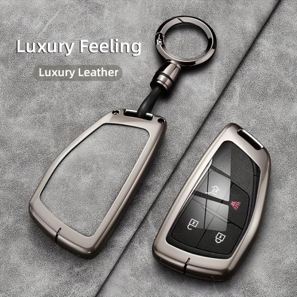Suitable for GMC Yukon Suitable for BUICK ENVISION S Plus Avenir Suitable for CHEVROLET Tahoe Suburban 2021 2022 2023 Metal Car Key Case Fob Shell