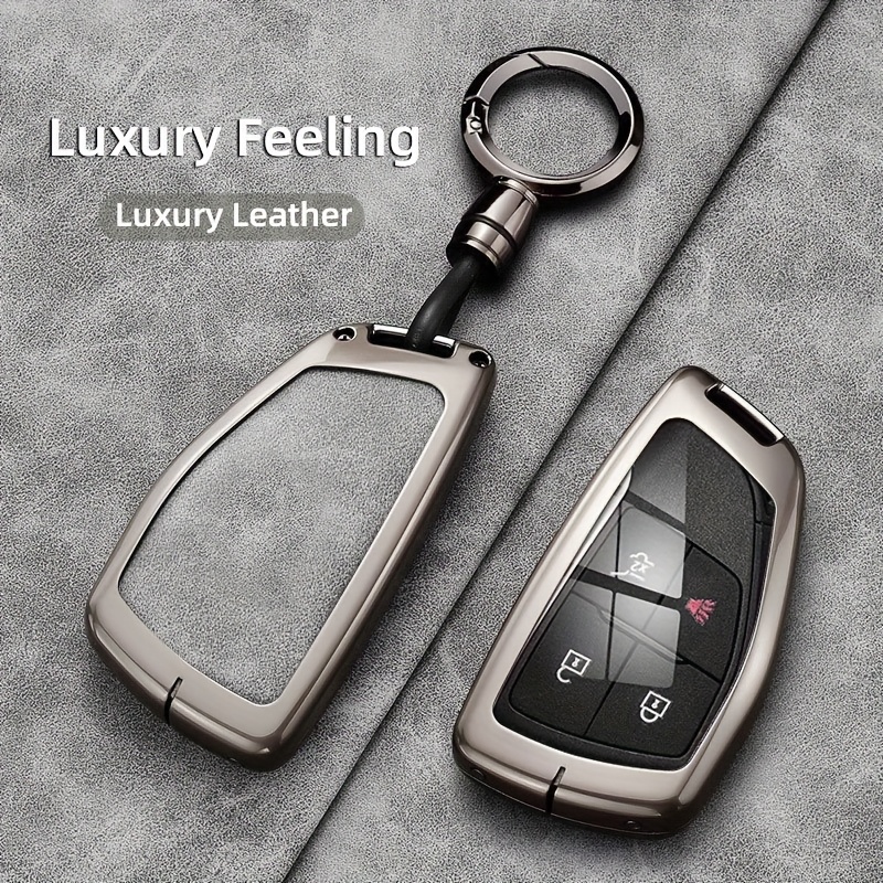 Suitable for GMC Yukon Suitable for BUICK ENVISION S Plus Avenir Suitable for CHEVROLET Tahoe Suburban 2021 2022 2023 Metal Car Key Case Fob Shell - Image 3