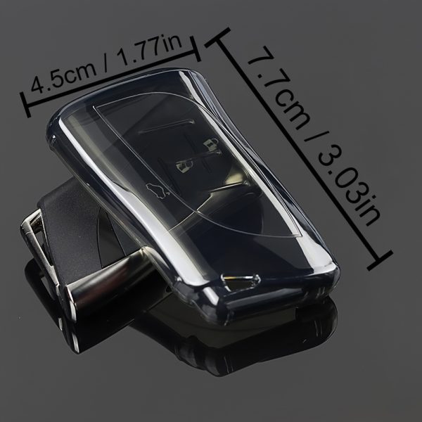 Fashionable and Simple TPU Key Cover, Suitable for Lexus GS RX High-end Key Covers, Also Suitable for Lexus ES GX LX UX RC 200 250 350 LS 450H 300H US 200 250 350 260h CT200H NX Key Accessories