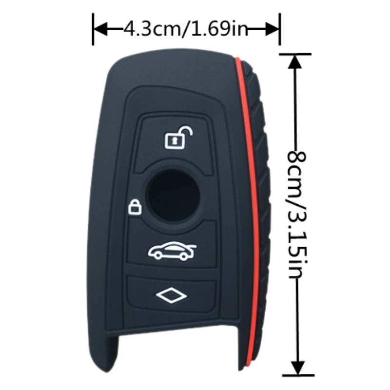 Car Keychian Accessries Protective Fob Key Cover for BMW X4 F26 F20m 1 Serie 5 F10 Serie 3 F30 F80 X3 F25 Key Holder Case Cover - Image 2