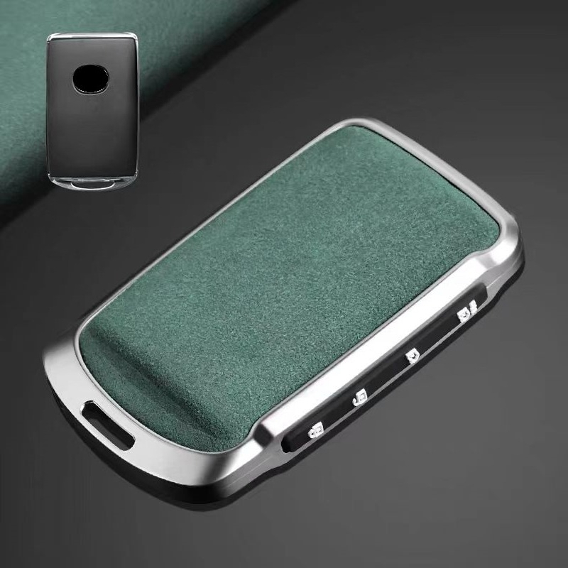 Zinc Alloy Car Remote Key Fob Cover Key Fob Case Holder Shell with Keyring for Mazda 3 6 Cx30 MX30 Cx9 X9 Cx5 X5 Cx8 MX5 Ss30 Accessories - Image 8