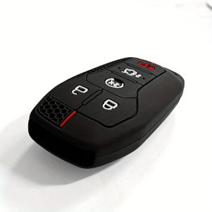 Premium Protective Key Case, Compatible with Select for Ford Models, Mustang Mondeo Forris for Lincoln Explorer Remote Control Cover - Anti-Drop And Wear-Resistant - Silicone Material - Precise Fit, Non-Fading - Image 4