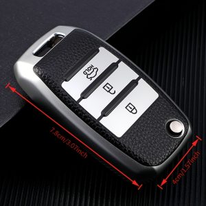 Suitable for Kia Models, This Stylish Scratch-Resistant Key Cover Is a Great Companion for Both Male And Female Drivers, Keeping Your Keys Looking Brand New. an Ideal Gift - Image 3