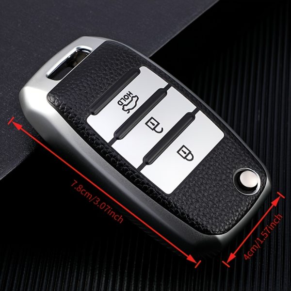 Suitable for Kia Models, This Stylish Scratch-Resistant Key Cover Is a Great Companion for Both Male And Female Drivers, Keeping Your Keys Looking Brand New. an Ideal Gift