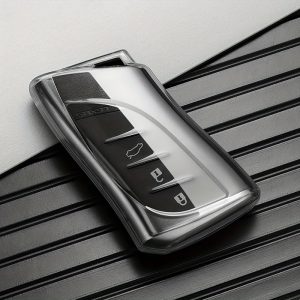 Fashionable and Simple TPU Key Cover, Suitable for Lexus GS RX High-end Key Covers, Also Suitable for Lexus ES GX LX UX RC 200 250 350 LS 450H 300H US 200 250 350 260h CT200H NX Key Accessories