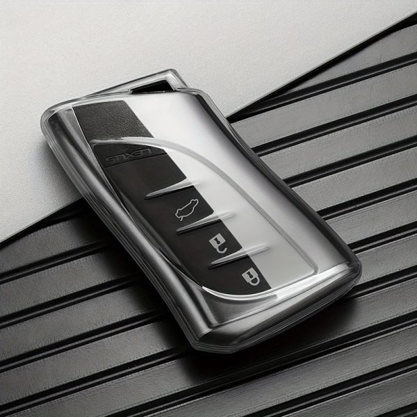 Fashionable and Simple TPU Key Cover, Suitable for Lexus GS RX High-end Key Covers, Also Suitable for Lexus ES GX LX UX RC 200 250 350 LS 450H 300H US 200 250 350 260h CT200H NX Key Accessories