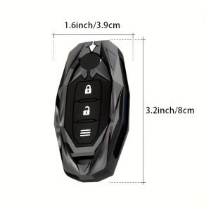for Nissan Key Fob Cover Case Protector for Leaf, Micra, Qashqai, Juke, J10, J11, X-Trail, T32, Versa, Patrol, T31, Kicks, Tiida - Image 9