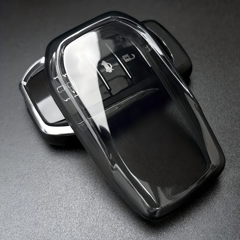 Suitable for Toyota High-End Fashion TPU Car Key Cover, Suitable for Runner Suitable for Land Cruiser Suitable for Camry RAV4 Suitable for Prado Highlander Corolla Crown Wilander Levin Key Accessories - Image 7