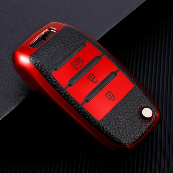 Suitable for Kia Models, This Stylish Scratch-Resistant Key Cover Is a Great Companion for Both Male And Female Drivers, Keeping Your Keys Looking Brand New. an Ideal Gift