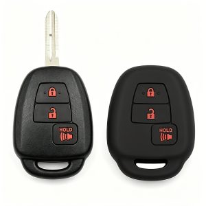 Silicone Key Cover for TOYOTA Flat Remote Key, Three-Button, Compatible with Vios, for SCION XB, Tacoma - Image 4