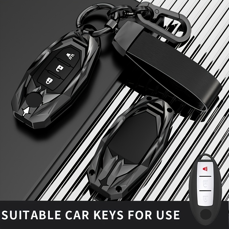 for Nissan Key Fob Cover Case Protector for Leaf, Micra, Qashqai, Juke, J10, J11, X-Trail, T32, Versa, Patrol, T31, Kicks, Tiida - Image 2