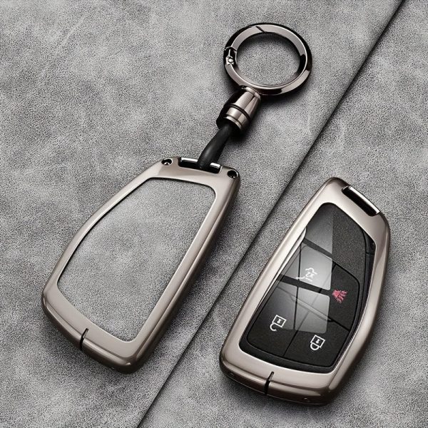 Suitable for GMC Yukon Suitable for BUICK ENVISION S Plus Avenir Suitable for CHEVROLET Tahoe Suburban 2021 2022 2023 Metal Car Key Case Fob Shell