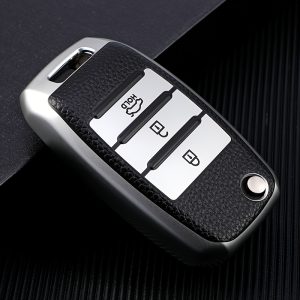 Suitable for Kia Models, This Stylish Scratch-Resistant Key Cover Is a Great Companion for Both Male And Female Drivers, Keeping Your Keys Looking Brand New. an Ideal Gift