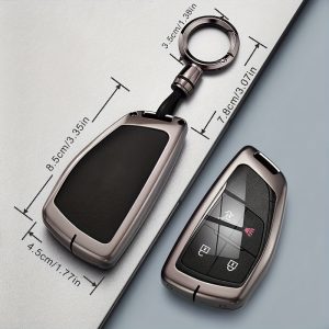 Suitable for GMC Yukon Suitable for BUICK ENVISION S Plus Avenir Suitable for CHEVROLET Tahoe Suburban 2021 2022 2023 Metal Car Key Case Fob Shell - Image 5