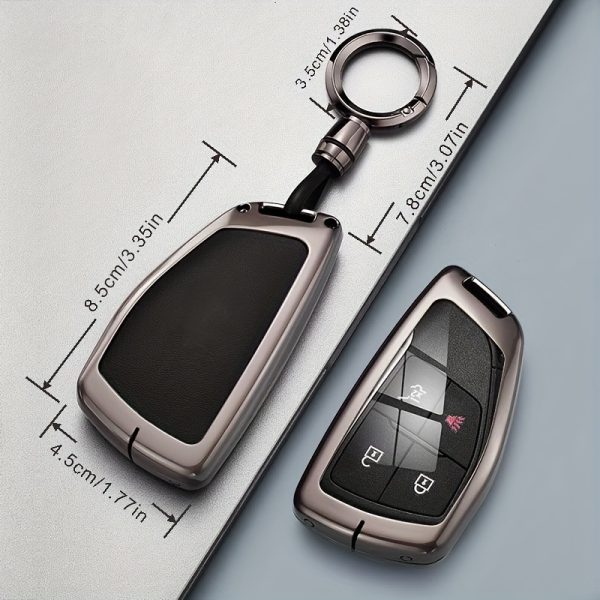 Suitable for GMC Yukon Suitable for BUICK ENVISION S Plus Avenir Suitable for CHEVROLET Tahoe Suburban 2021 2022 2023 Metal Car Key Case Fob Shell