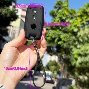for Suzuki key remote case with keychain full protection cover 2 buttons silicone car key caps shell holder organizer for Grand Vitarau002FSwiftu002Fkuyuchau002FSX4 S-Crossu002FXL-7 - Image 6