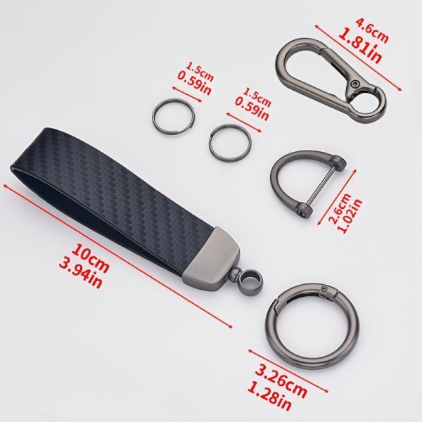 High-end Zinc Alloy Key Protective Cover, Suitable for 2025 for Chery JETOUR Freedom, T1 T2 Traveler, Car Smart Key Protective Case, Zinc Alloy Material, Carbon Fiber Pattern Surface, Drop-Proof and Wear-Resistant