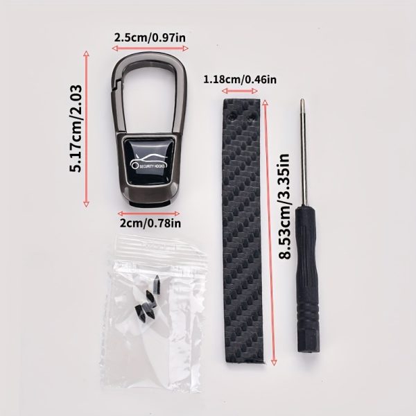 High-end Zinc Alloy Key Protective Cover, Suitable for 2025 for Chery JETOUR Freedom, T1 T2 Traveler, Car Smart Key Protective Case, Zinc Alloy Material, Carbon Fiber Pattern Surface, Drop-Proof and Wear-Resistant