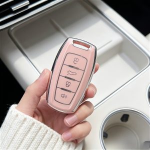 Set of 2 Key Fob Covers,Flexible TPU Case for Car Keys, for Haval Jolion, Joico, Jollein, F7, H6, Jolyon, F7H, Dargo, F7x H6 2023, Scratch-Resistant Protective Shell, Textured Grip, Precise Cutouts, Easy Button Access - Image 7