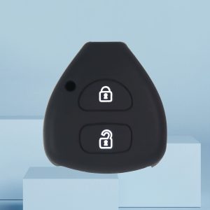 Silicone Protective Case for Car Keys, Suitable for Toyota Models Like Corolla, Camry, RAV4, Yaris, And Avalon, Designed to Prevent Damage from Drops - Image 5