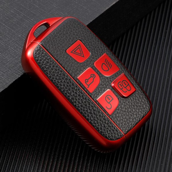 This Key Cover, Designed for Land for Rover Vehicles, Boasts a Leather-Like Texture And a Timeless Style That Resists Wear And Scratches, Improving The Durability And Safeguarding of Your Car Keys, Ensuring They Remain Pristine And Attractive