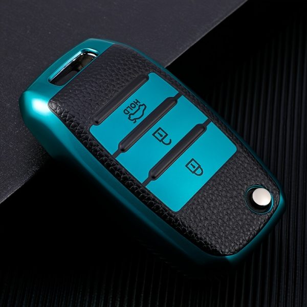 Suitable for Kia Models, This Stylish Scratch-Resistant Key Cover Is a Great Companion for Both Male And Female Drivers, Keeping Your Keys Looking Brand New. an Ideal Gift