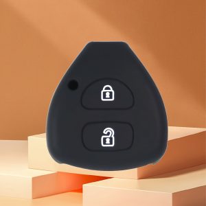 Silicone Protective Case for Car Keys, Suitable for Toyota Models Like Corolla, Camry, RAV4, Yaris, And Avalon, Designed to Prevent Damage from Drops - Image 4
