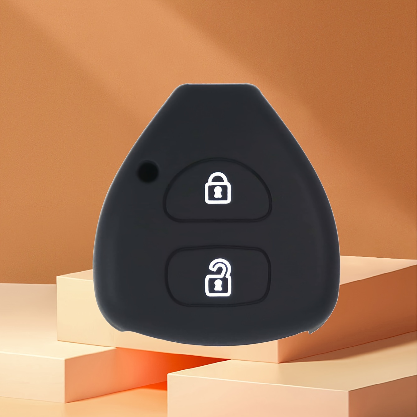 Silicone Protective Case for Car Keys, Suitable for Toyota Models Like Corolla, Camry, RAV4, Yaris, And Avalon, Designed to Prevent Damage from Drops - Image 4