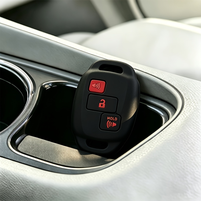 Silicone Key Cover for TOYOTA Flat Remote Key, Three-Button, Compatible with Vios, for SCION XB, Tacoma - Image 5