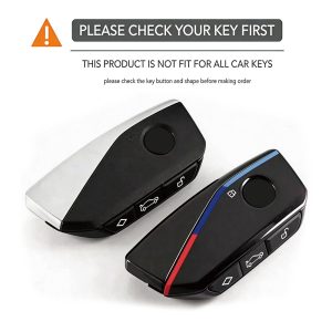 for BMW Series 7 735i 740Li X7 X1 U11 2023 I7 G07 LCI XM Silicone Car Key Cover Case Keychain Holder Full Coverage Protective Shell Soft Anti Scratch Dustproof Wear Resistant Durable Stylish Lightweight Vehicle Remote Key Fob Auto Interior Practical - Image 6
