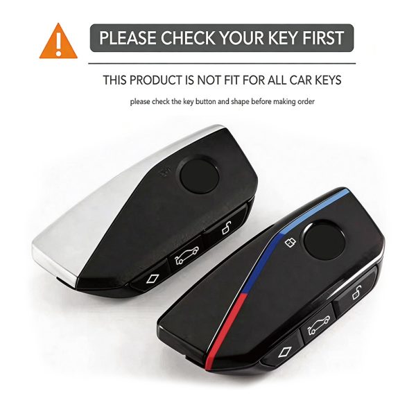 for BMW Series 7 735i 740Li X7 X1 U11 2023 I7 G07 LCI XM Silicone Car Key Cover Case Keychain Holder Full Coverage Protective Shell Soft Anti Scratch Dustproof Wear Resistant Durable Stylish Lightweight Vehicle Remote Key Fob Auto Interior Practical