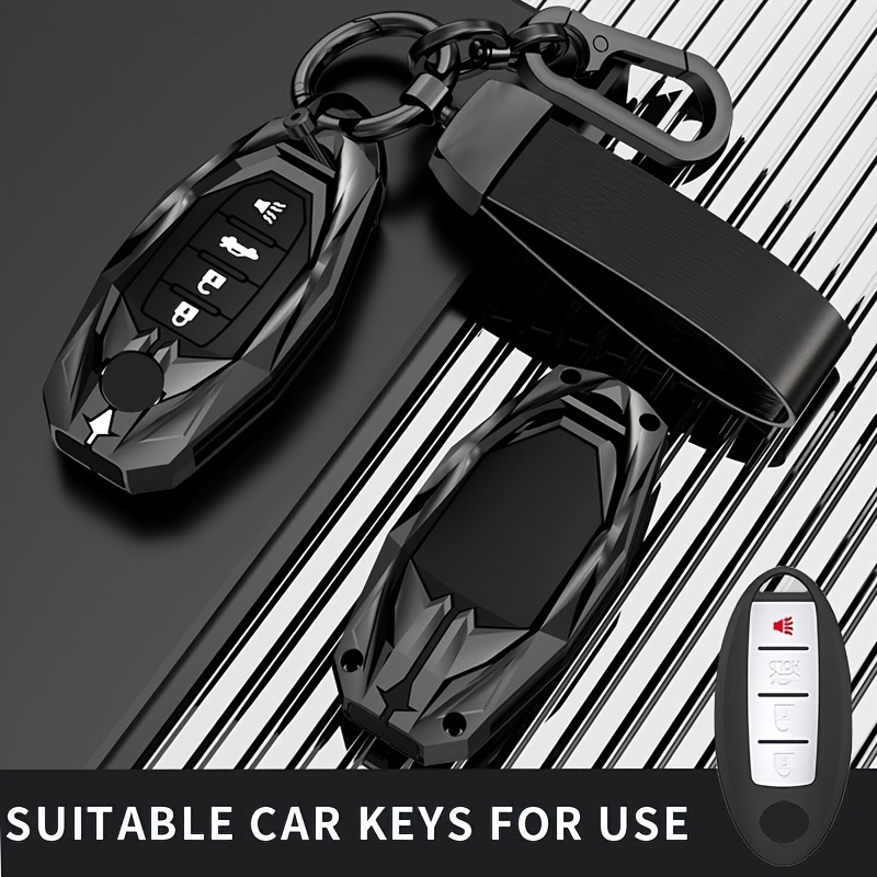 for Nissan Key Fob Cover Case Protector for Leaf, Micra, Qashqai, Juke, J10, J11, X-Trail, T32, Versa, Patrol, T31, Kicks, Tiida - Image 5