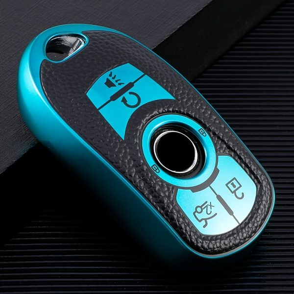 Suitable for Buick Models, This Stylish Scratch-Resistant Key Cover Is a Great Companion for Both Male And Female Drivers, Keeping Your Keys Looking Brand New. an Ideal Gift