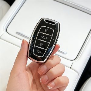 Set of 2 Key Fob Covers,Flexible TPU Case for Car Keys, for Haval Jolion, Joico, Jollein, F7, H6, Jolyon, F7H, Dargo, F7x H6 2023, Scratch-Resistant Protective Shell, Textured Grip, Precise Cutouts, Easy Button Access - Image 8
