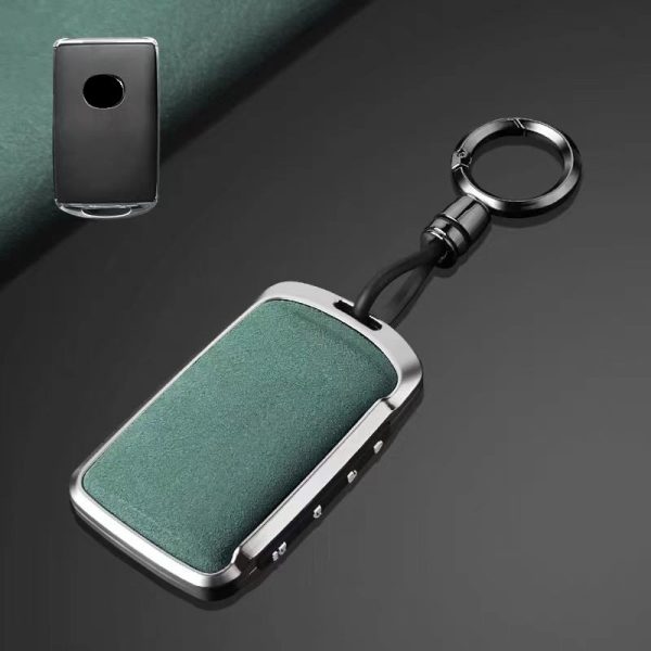 Zinc Alloy Car Remote Key Fob Cover Key Fob Case Holder Shell with Keyring for Mazda 3 6 Cx30 MX30 Cx9 X9 Cx5 X5 Cx8 MX5 Ss30 Accessories