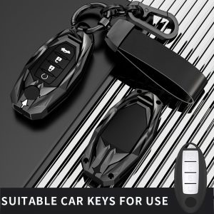 for Nissan Key Fob Cover Case Protector for Leaf, Micra, Qashqai, Juke, J10, J11, X-Trail, T32, Versa, Patrol, T31, Kicks, Tiida - Image 3