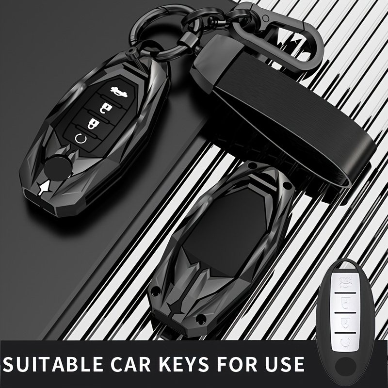 for Nissan Key Fob Cover Case Protector for Leaf, Micra, Qashqai, Juke, J10, J11, X-Trail, T32, Versa, Patrol, T31, Kicks, Tiida - Image 3