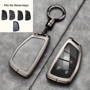 Suitable for GMC Yukon Suitable for BUICK ENVISION S Plus Avenir Suitable for CHEVROLET Tahoe Suburban 2021 2022 2023 Metal Car Key Case Fob Shell