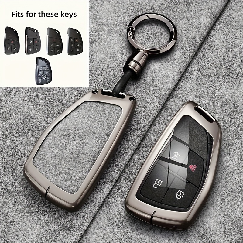 Suitable for GMC Yukon Suitable for BUICK ENVISION S Plus Avenir Suitable for CHEVROLET Tahoe Suburban 2021 2022 2023 Metal Car Key Case Fob Shell - Image 1