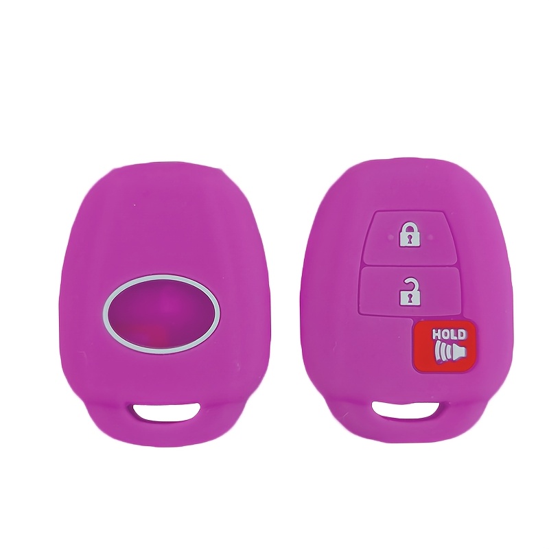 Silicone Key Cover for TOYOTA Flat Remote Key, Three-Button, Compatible with Vios, for SCION XB, Tacoma - Image 12