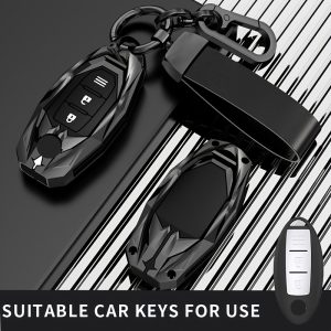 for Nissan Key Fob Cover Case Protector for Leaf, Micra, Qashqai, Juke, J10, J11, X-Trail, T32, Versa, Patrol, T31, Kicks, Tiida - Image 6