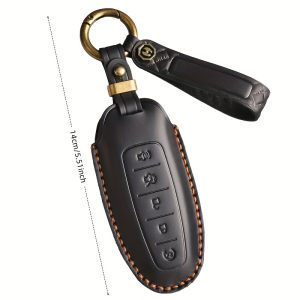 Customized product suitable for Ford key fob cover compatible with imported Edge Explorer key bag for Lincoln key fob cover compatible with MKT2017 Navigator remote control buckle Men's key bag - Image 4