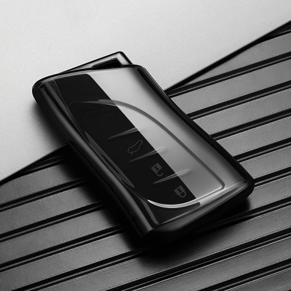 Fashionable and Simple TPU Key Cover, Suitable for Lexus GS RX High-end Key Covers, Also Suitable for Lexus ES GX LX UX RC 200 250 350 LS 450H 300H US 200 250 350 260h CT200H NX Key Accessories