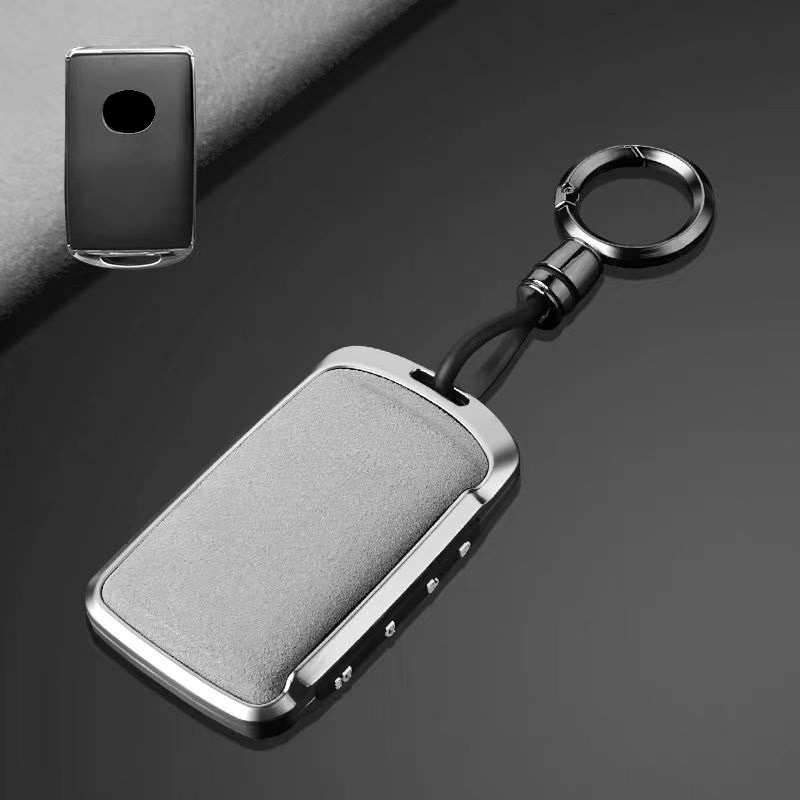 Zinc Alloy Car Remote Key Fob Cover Key Fob Case Holder Shell with Keyring for Mazda 3 6 Cx30 MX30 Cx9 X9 Cx5 X5 Cx8 MX5 Ss30 Accessories - Image 7