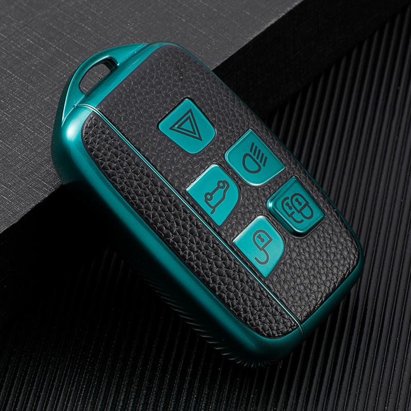 This Key Cover, Designed for Land for Rover Vehicles, Boasts a Leather-Like Texture And a Timeless Style That Resists Wear And Scratches, Improving The Durability And Safeguarding of Your Car Keys, Ensuring They Remain Pristine And Attractive - Image 3