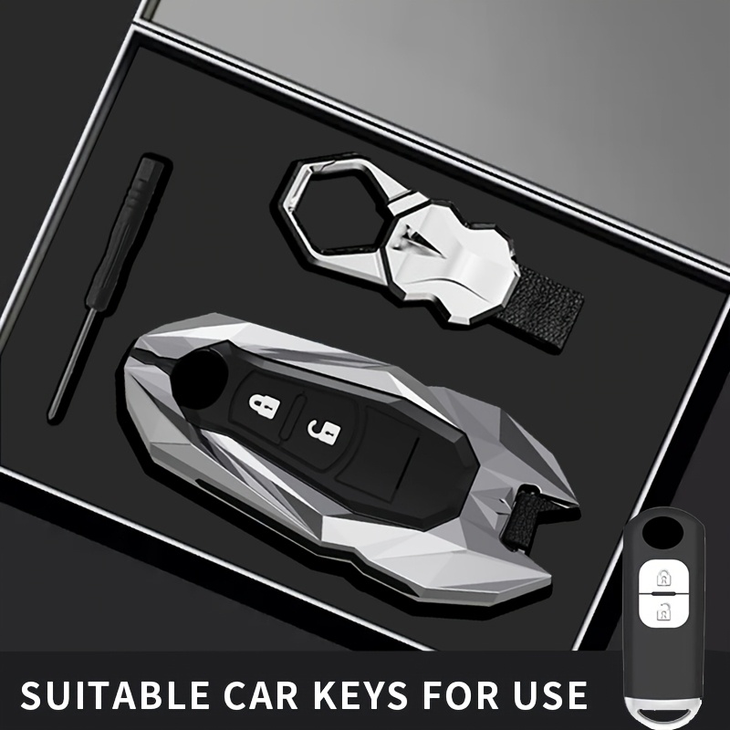 Fit for 2 3 4 Buttons for Mazda 2 3 5 6 7 CX-3 CX-4 CX-5 CX-7 CX-9 Axela Atenza Car Key Case Cover Shell Protection Fob Additions - Image 2
