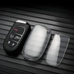 Fashionable And Minimalist TPU Car Key Fob Cover for Jeep. Suitable for Jeep Renegade Grand 4Xe for DODGE for RAM for Wrangler Freemont Gladiator Compass Duo Commander Durango Challenger for Chrysler for Fiat - Image 6