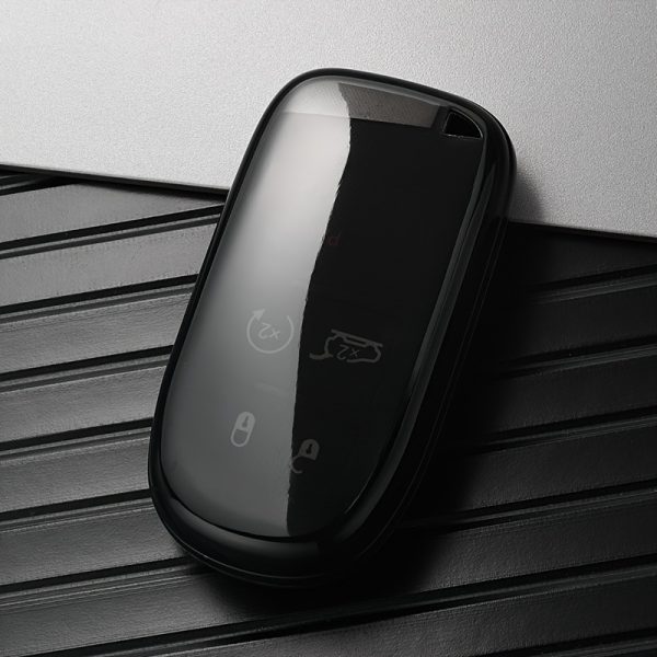 Fashionable And Minimalist TPU Car Key Fob Cover for Jeep. Suitable for Jeep Renegade Grand 4Xe for DODGE for RAM for Wrangler Freemont Gladiator Compass Duo Commander Durango Challenger for Chrysler for Fiat