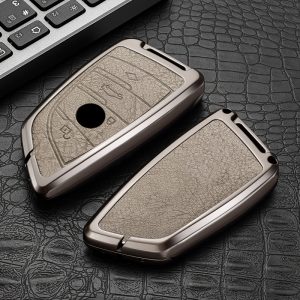 Car Key Cover Metal Protective Case, Suitable for BMW Car Key Covers for BMW M5, New 3 Series, 5 Series, GT, X1, X2, X3, X4, X5, X7, 840i, Blade, 530Li, 225i, 425i, I3, IX3, for BMW Remote Control Protective Cover, High-End Fashion Metal Keychain - Image 15